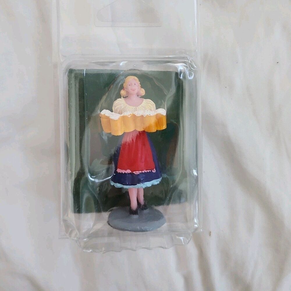 LEMAX BrewMaid Holiday Village Bar Figure